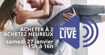 Facebook Live Acheter à 2, achetez heureux ! acheter à 2, achetez heureux